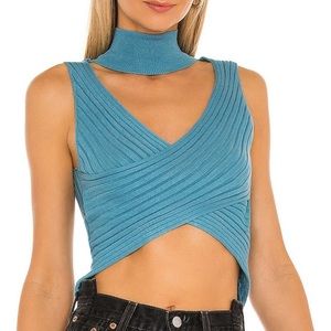 Superdown Alora Wrap Top